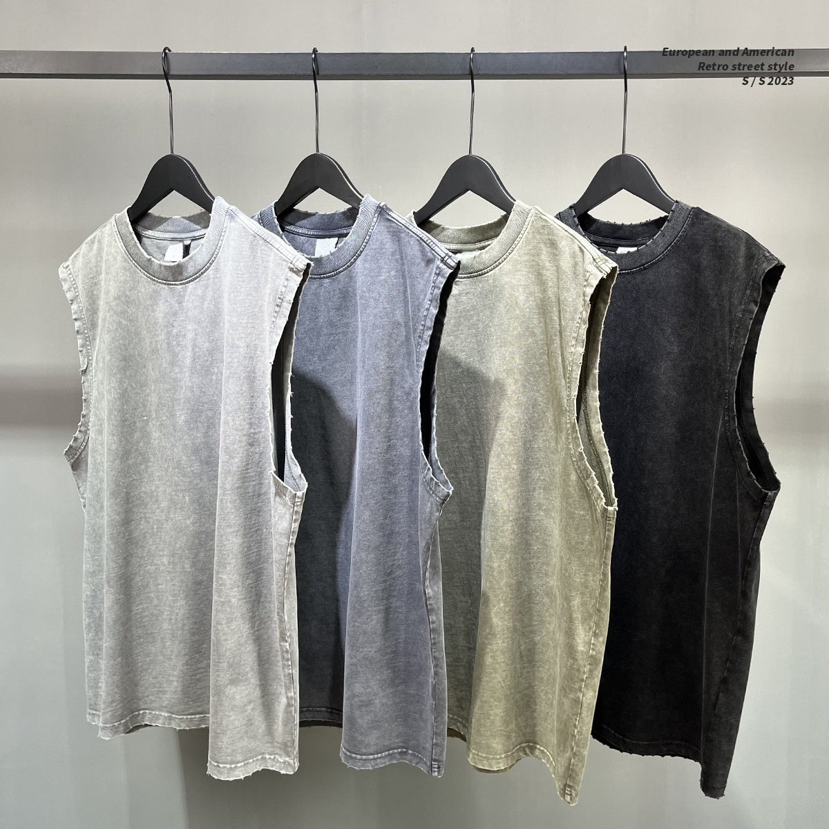 Distressed Tank Top