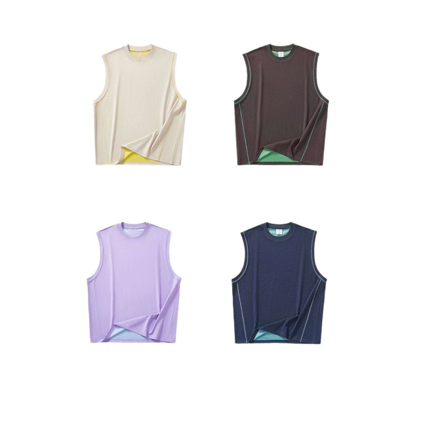 Striped Quick Dry Tank Top