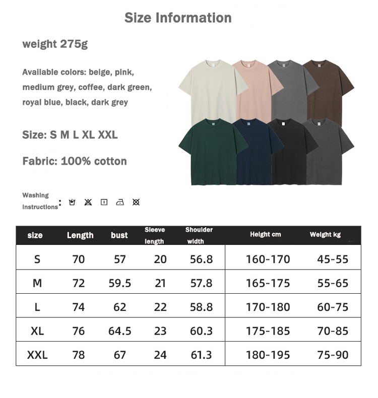 Heavy Weight Cotton Tshirt Oversized